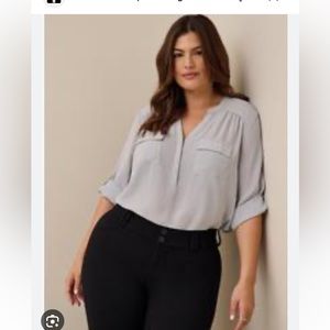 Light grey, Torrid, Harper size 3